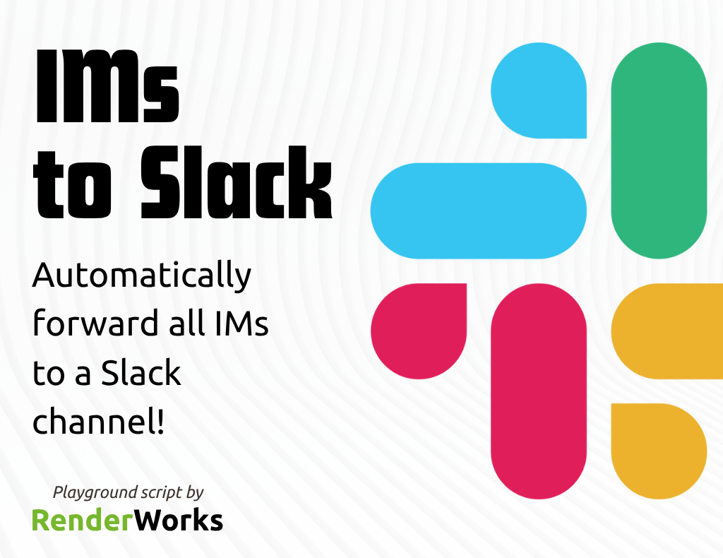 IMs to Slack