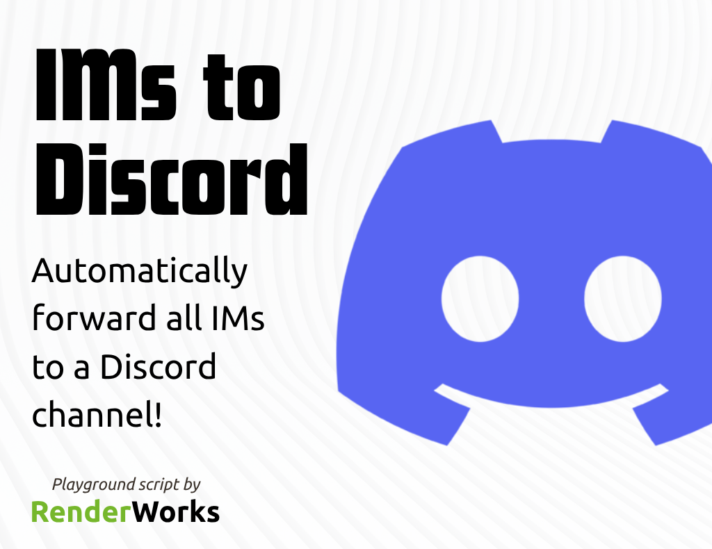 IMs to Discord