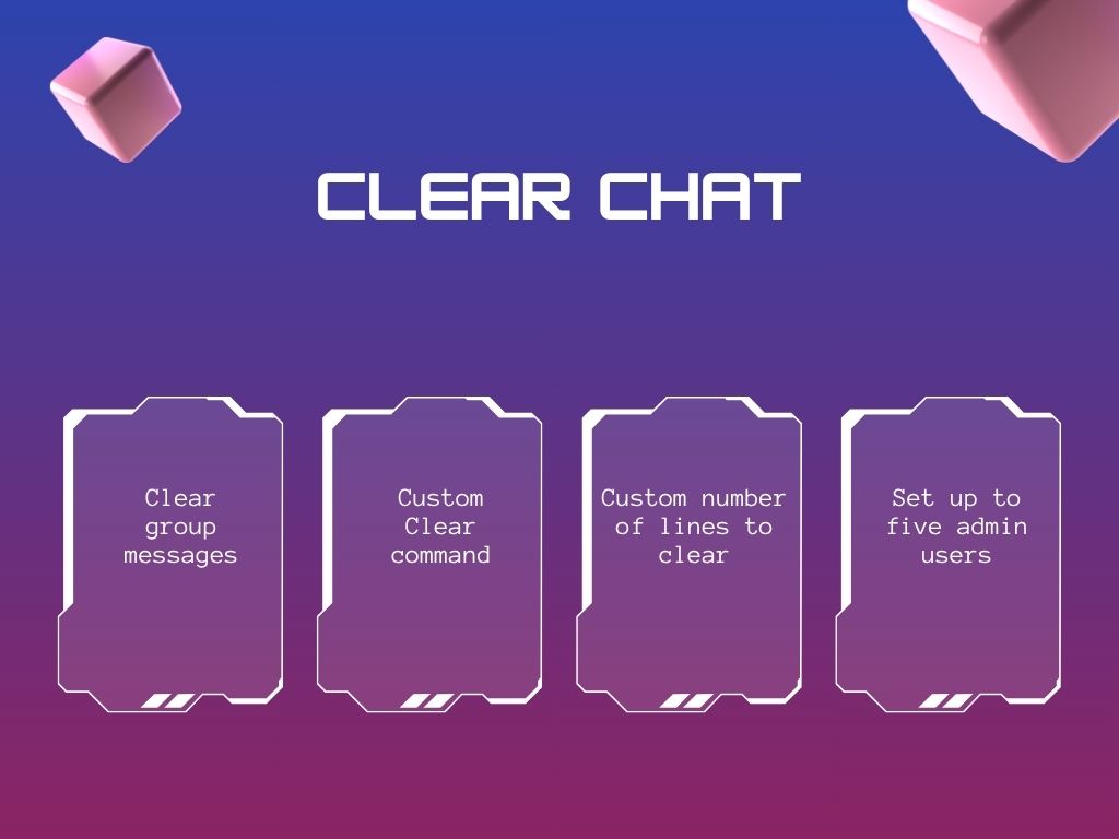 Clear Group Chat